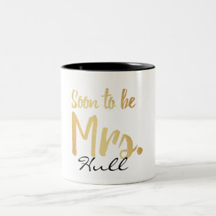 bald zu sein.Tasse Zweifarbige Tasse