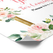 Bald zu sein Whiskal Bridal Danke, dass du gekomme Poster (Ecke)