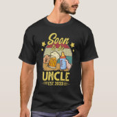 Bald zu Uncle Est 2023 Männer Retro erste Mal Unc T-Shirt (Vorderseite)