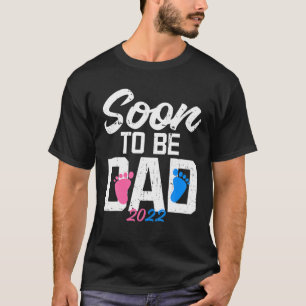 Bald zu Vater Schwangerschaft Ankündigung Papa Vat T-Shirt