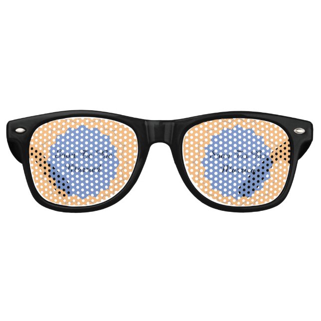 Bald zu Verheiratet sein Partybrille (Vorderseite)