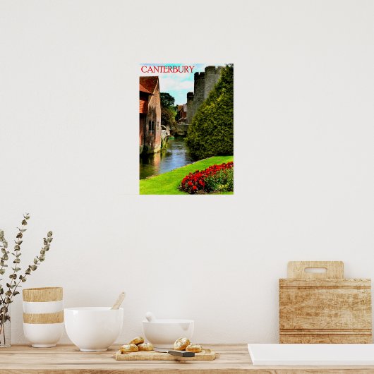 Baldachin Poster (Küche)