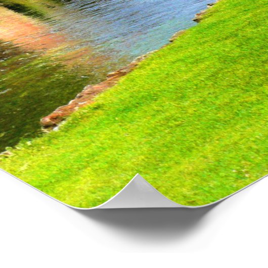 Baldachin Poster (Ecke)