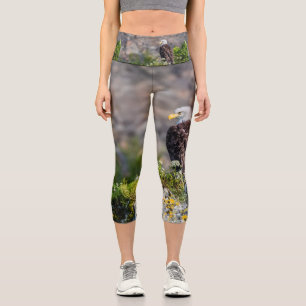 Baldadler auf dem Felsen Capri Leggings