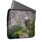 Baldadler auf dem Felsen Laptopschutzhülle (Vorne Rechts)