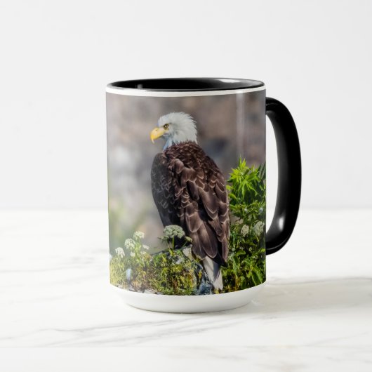 Baldadler auf dem Felsen Tasse (VorderseiteRechts)