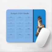 BaldEagle: Customize full year 2026 calendar Mouse Mousepad (Mit Mouse)