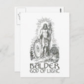 Balder Postkarte (Vorne/Hinten)