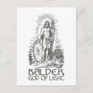 Balder Postkarte
