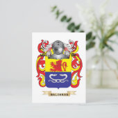 Balderas-Wappen (Familienwappen) Postkarte (Stehend Vorderseite)