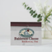 Balderson Cheese Postcard Postkarte (Stehend Vorderseite)