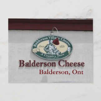 Balderson Cheese Postcard Postkarte