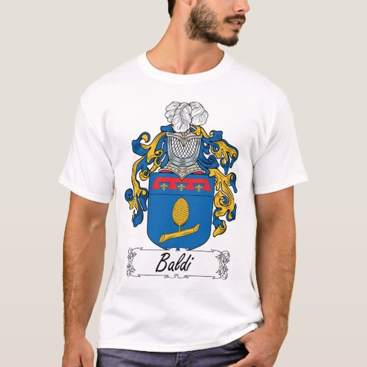 Baldi Familienwappen T-Shirt (Vorderseite)