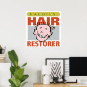 Baldies Hair Restorer Poster (Heimbüro)