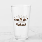 Baldiger Ehemann Glas (Vorderseite)