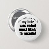 balding Knopf Button (Vorne & Hinten)