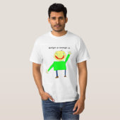 Baldis Grundlagen im Mondschein T-Shirt (Vorne ganz)