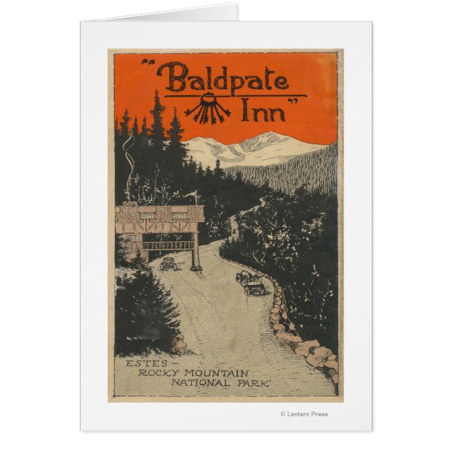 Baldpate Inn Werbeplakat # 1 (Vorne)