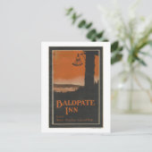 Baldpate Inn Werbeplakat # 2 Postkarte (Stehend Vorderseite)