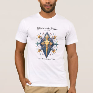 Baldur's Gate 3 Blade and Stars Fanart T-Shirt