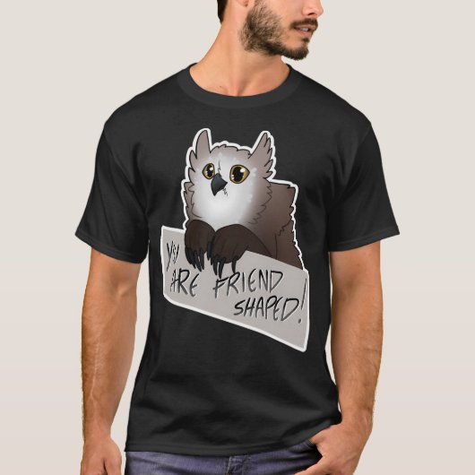 Baldur's Gate 3 Fanart Owlbear cub - Sie sind befr T-Shirt (Vorderseite)