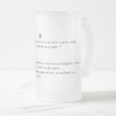 Baldur's Gate 3 Inspiriert Mattglas Bierglas (VorderseiteRechts)