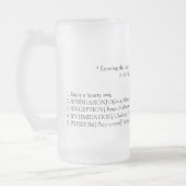 Baldur's Gate 3 Inspiriert Mattglas Bierglas (Links)