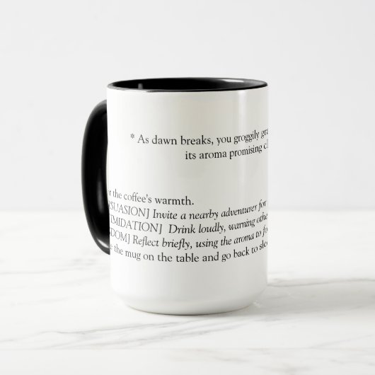 Baldur's Gate 3 Inspiriert Tasse (Vorderseite Links)