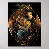 Baldurs Gate Throne Bhaal Mythology Poster (Vorne)