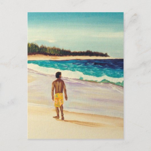 Baldwin Beach Paia Maui Postkarte (Vorderseite)