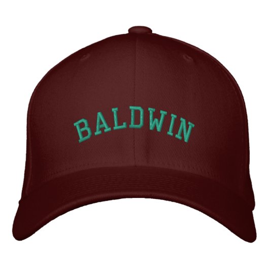 Baldwin Bears Angepasst Hat Bestickte Kappe (Vorderseite)
