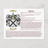 Baldwin (Bedeutung) Postkarte (Vorderseite)