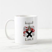 BALDWIN FAMILIENWAPPEN - BALDWIN WAPPEN KAFFEETASSE (Links)