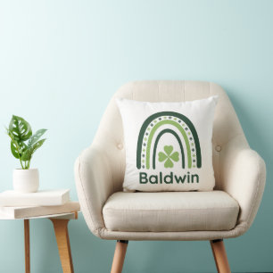 Baldwin Klee Boho Regenbogen Kissen