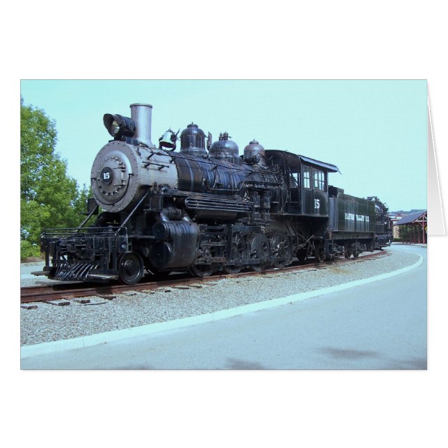 Baldwin Locomotive Works # 15 - Rahway Valley RR (Vorderseite (Horizontal))