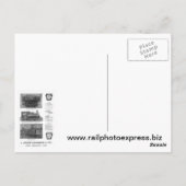 Baldwin Locomotive Works Contractor's PostCard Postkarte (Rückseite)