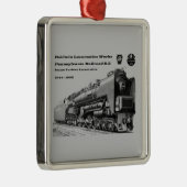 Baldwin Locomotive Works S-2 PRR Dampfturbinen Ornament Aus Metall (Rechts)