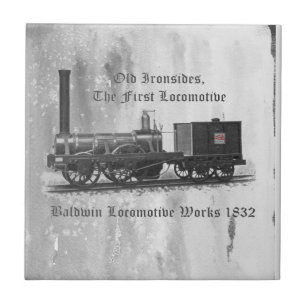 Baldwin Lokomotive Werk , Alte Eisenbahne 1832     Fliese