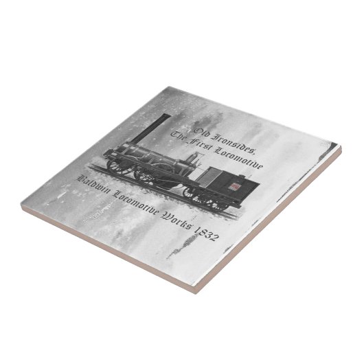 Baldwin Lokomotive Werk , Alte Eisenbahne 1832     Fliese (Seite)