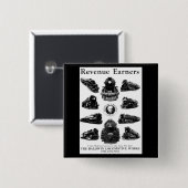 Baldwin Lokomotiven, Einkommens-Verdiener Button (Vorne & Hinten)