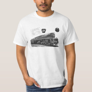 Baldwin-Pennsylvania Eisenbahn-T1-Dampf-Lokomotive T-Shirt