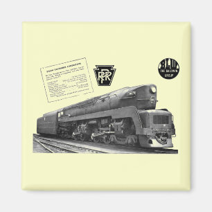 Baldwin-Pennsylvania Eisenbahn T-1 Dampflokomotive Magnet