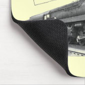 Baldwin-Pennsylvania Eisenbahn-T-1 Mousepad (Ecke)