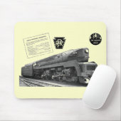 Baldwin-Pennsylvania Eisenbahn-T-1 Mousepad (Mit Mouse)