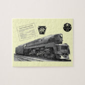 Baldwin-Pennsylvania Eisenbahn-T-1 Puzzle (Horizontal)