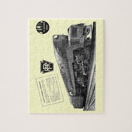 Baldwin-Pennsylvania Eisenbahn-T-1 Puzzle (Vertikal)