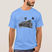 Baldwin-Pennsylvania Eisenbahn-T-1 T-Shirt (Vorderseite)