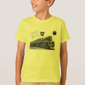 Baldwin-Pennsylvania Eisenbahn-T-1 T-Shirt (Vorderseite)