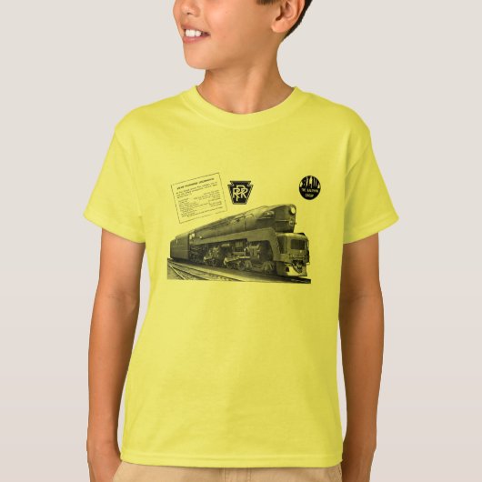 Baldwin-Pennsylvania Eisenbahn-T-1 T-Shirt (Vorderseite)