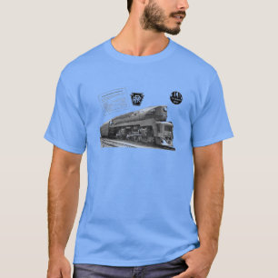 Baldwin-Pennsylvania Railroad T-1 Dampflokomotive T-Shirt
